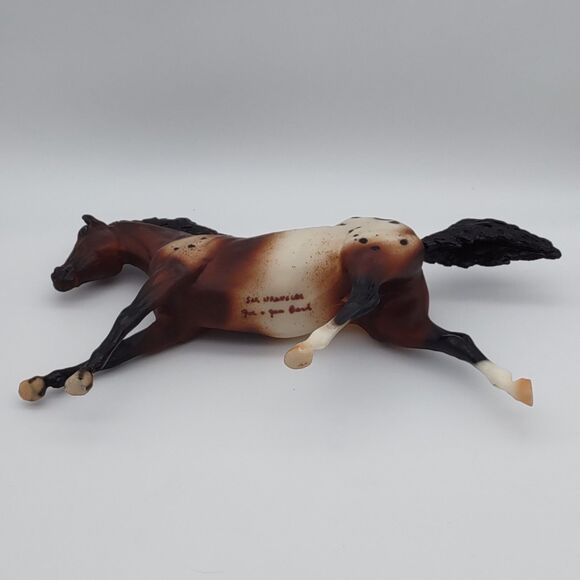 Breyer Horse SIR WRANGLER Bay Semi Leopard Appaloosa #722 -1998-1999 Short Run - Picture 10 of 12